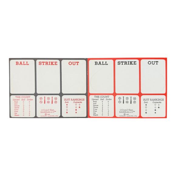 Vintage 1981 Grand Slam Baseball Card Game – Complete Two Player Set - Picture 6 of 12